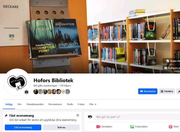 Hofors Bibliotek Facebook